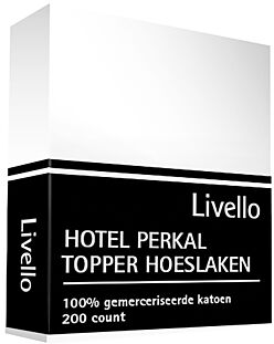 Livello Hotel Hoeslaken Topper Perkal White 